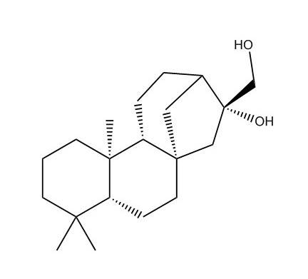 對映-貝殼杉-16β，17-二醇|16836-31-0