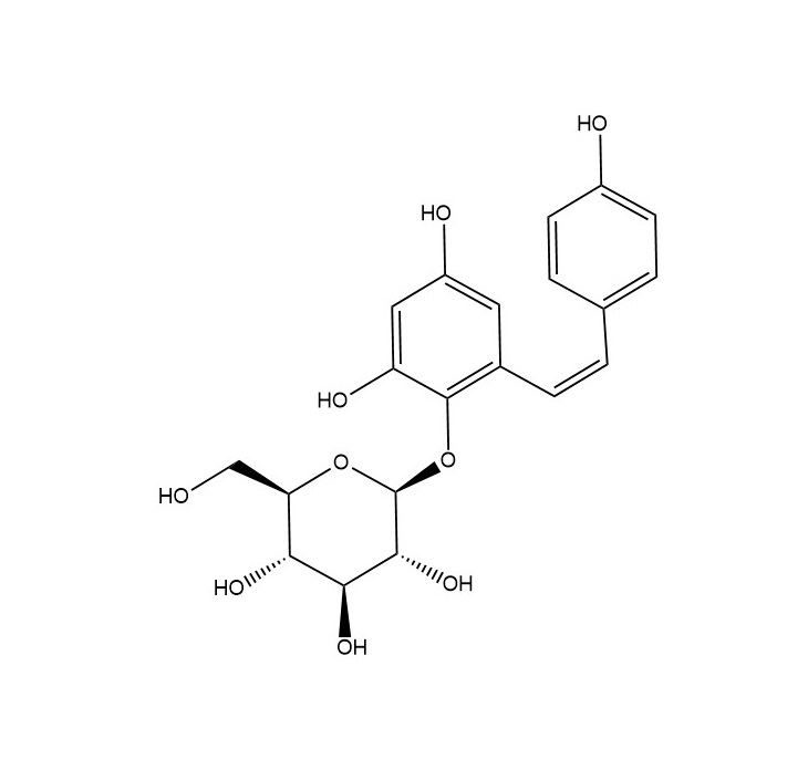 順式2,3,5,4-四羥基二苯乙烯葡萄糖苷